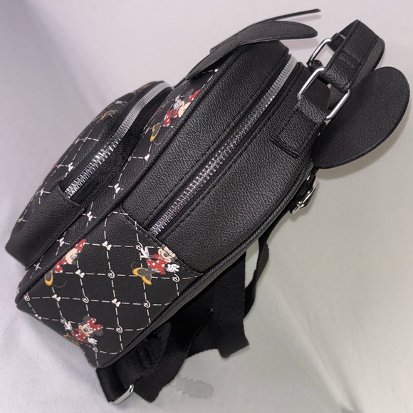🆕 Disney Minnie Mouse Icon Ltd Edition Bow & Ears Mini-Backpack - Picture 5 of 13